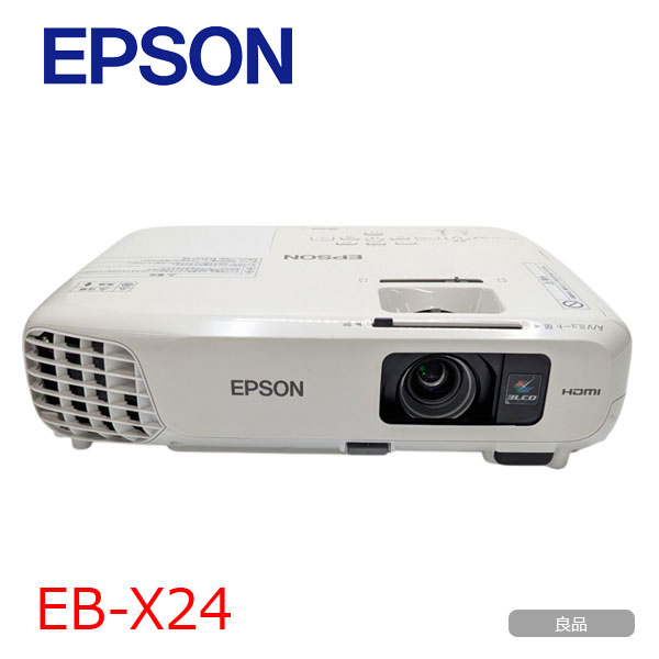 EPSON 液晶プロジェクター EB-X24 3200lm 解像度XGA1024×768 3LCD方式  2.4kg リモコン付:良品sub_image1