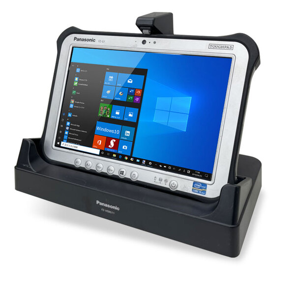 Panasonic TOUGHPAD タフパッド FZ-G1 中古 Win10 防塵・防水　ドック付[core i5 4310U 2.0GHz メモリ4GB SSD128GB 無線　WAN カメラ 10.1型] :良品sub_image2