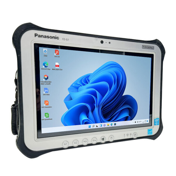 【中古パソコン】Panasonic TOUGHPAD FZ-G1W3000VJ タフパッド Win11 防塵 防水 第7世代[Core i5 7300U メモリ4GB 128GB 無線 カメラ 10.1型] :良品sub_image2
