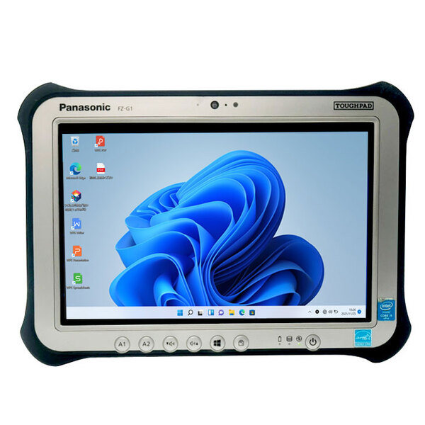 【中古パソコン】Panasonic TOUGHPAD FZ-G1W3000VJ タフパッド Win11 防塵 防水 第7世代[Core i5 7300U メモリ4GB 128GB 無線 カメラ 10.1型] :良品sub_image3