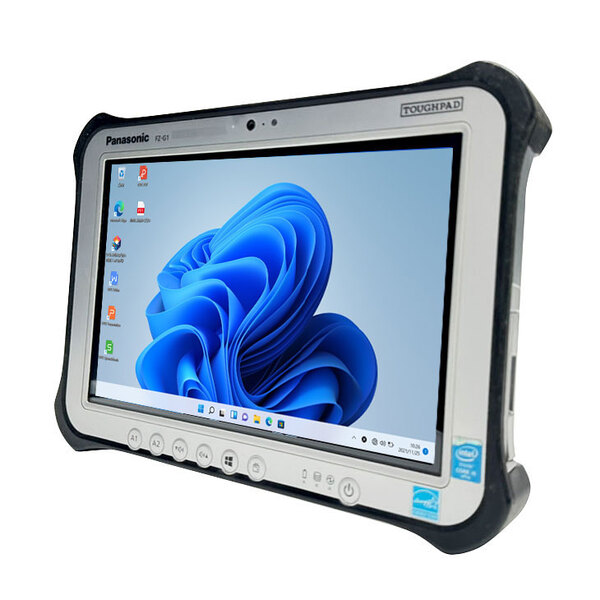 【中古パソコン】Panasonic TOUGHPAD FZ-G1W3000VJ タフパッド Win11 防塵 防水 第7世代[Core i5 7300U メモリ4GB 128GB 無線 カメラ 10.1型] :良品sub_image4
