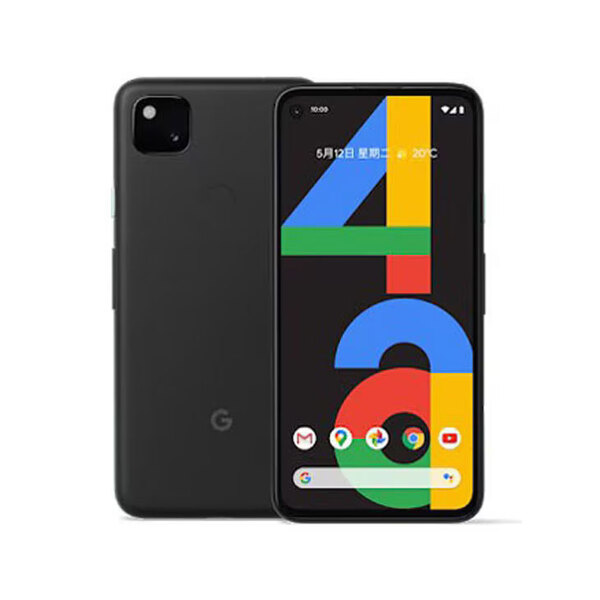 【SIMロック解除済み】Google Pixel 4a スマートフォン　eSIM対応 指紋センサー[Snapdragon 730G RAM6GB ROM128GB 5.8インチ Android ブラック ]:訳あり(角割れ)sub_image2