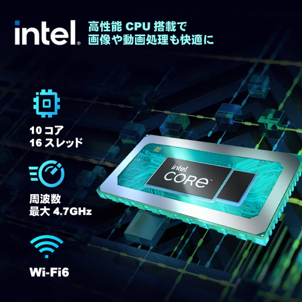 ゲーミングPC ノートパソコン GeForce RTX4060 第12世代 Intel Corei7 12650H Windows11 NVMe M.2 SSD512GB メモリ16GB 15.6インチ eスポーツ 1年保証sub_image3