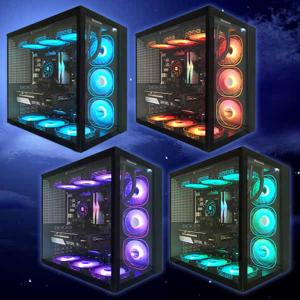 ゲーミングPC 白色海景房 HJF-ATX(WH)水冷 GeForce RTX4080 第13世代 Corei7 13700F Win11home NVMe M.2 SSD500GB メモリ32GB eスポーツ PASOUL 極 1年保証sub_image1