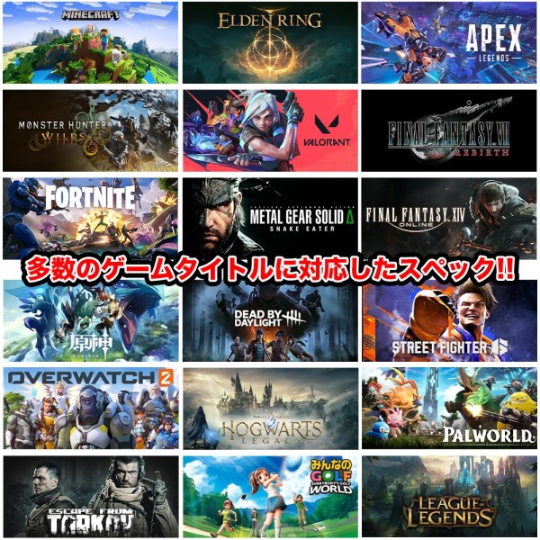 ゲーミングPC デスクトップ 海景房 GMQ360 ブラック GeForce RTX4060 AMD Ryzen7 5700X Win11 SSD500GB メモリ16GB CPU水冷ファンsub_image11
