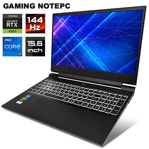 ゲーミングPC ノートパソコン GeForce RTX4060 第12世代 Intel Corei7 12650H Win11 SSD512GB メモリ16GB 15.6インチ 新品1年保証