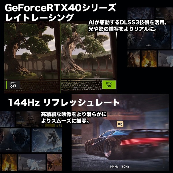 ゲーミングPC ノートパソコン GeForce RTX4060 第12世代 Intel Corei7 12650H Win11 SSD512GB メモリ16GB 15.6インチ 新品1年保証sub_image6
