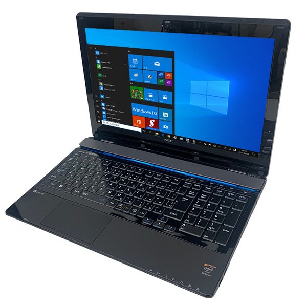 【中古パソコン】NEC LAVIE Direct NS PC-GN246BCA55 中古 ノート  Office Win10 home[Core i7 5500U 8GB 256GB BD 無線 テンキー カメラ 15.6 ブラック] :良品sub_image3