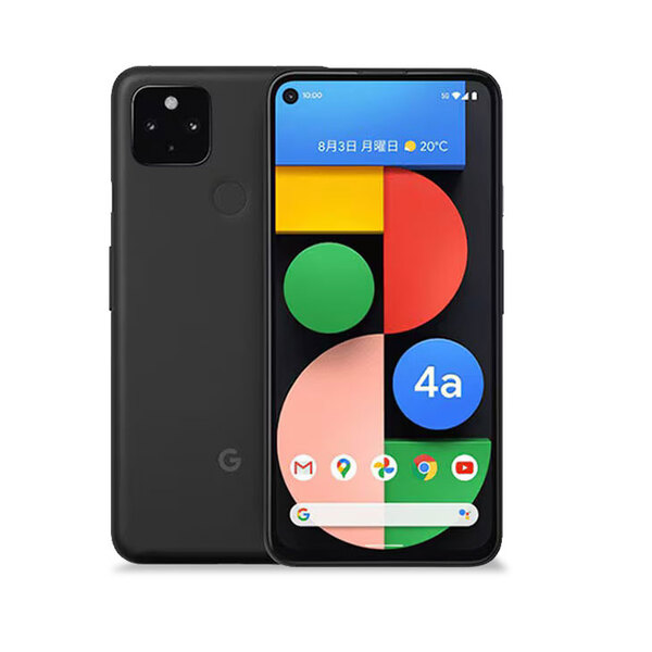 【中古パソコン SIMロック解除済み】Google Pixel a 4a(5G)  スマートフォン　eSIM対応 指紋センサー [Snapdragon 765G RAM6GB ROM128GB　6.2インチ Android ブラック ]:アウトレットsub_image2