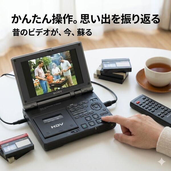 【レンタル】1泊2日～ HDビデオカセットレコーダー miniDV HDV GV-HD700 SONY ビデオカメラ Handycamsub_image1