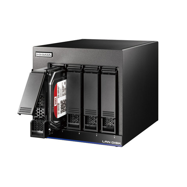【中古】I-O DATA LAN DISC XA HDL4-X2 [2TB]搭載 法人向けネットワークHDD(4ドライブ)Braswell Celeron N3010 LinuxベースOS法人向け NASsub_image5