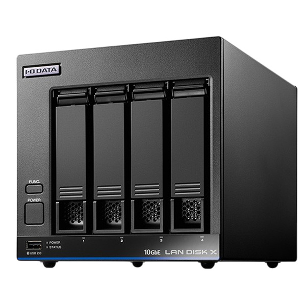 【中古】I-O DATA LAN DISC XA HDL4-XA4 [4TB]搭載 Linuxベース 法人向けネットワークHDD(4ドライブ)Atom Processor C3338 10GbE&マルチギガビット対応 NASsub_image2