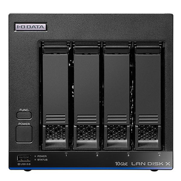 【中古】I-O DATA LAN DISC XA HDL4-XA4 [4TB]搭載 Linuxベース 法人向けネットワークHDD(4ドライブ)Atom Processor C3338 10GbE&マルチギガビット対応 NASsub_image3