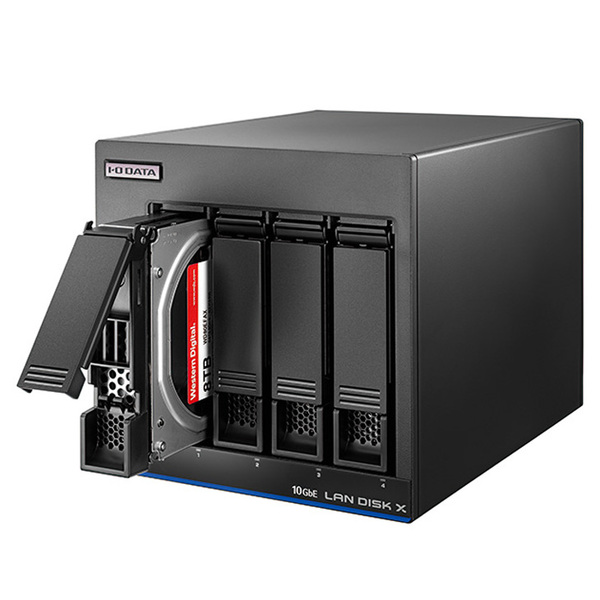 【中古】I-O DATA LAN DISC XA HDL4-XA4 [4TB]搭載 Linuxベース 法人向けネットワークHDD(4ドライブ)Atom Processor C3338 10GbE&マルチギガビット対応 NASsub_image5