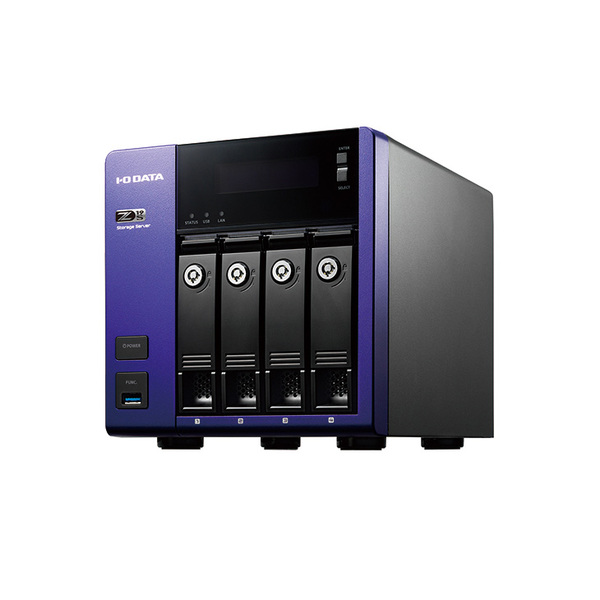 【中古】I-O DATA Z HDL4-Z19SCA-8 [8TB]搭載 法人向けネットワークHDD(4ドライブ)WS IoT 2019 for SS/Celeron搭載 LAN DISC(ランディスク)sub_image3