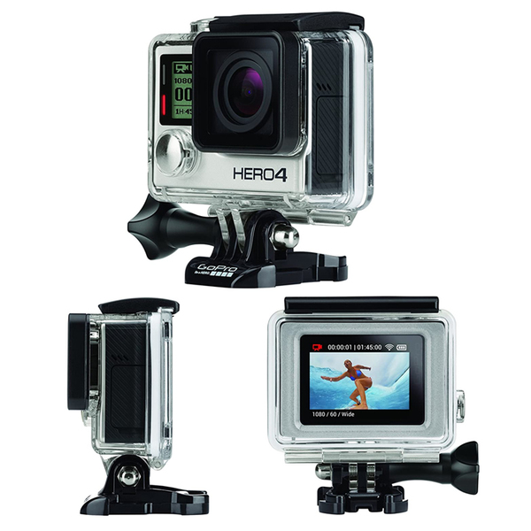 GoPro 中古 ウェアラブルカメラ HERO4 シルバー 4K-15p対応 タッチスクリーン搭載 アドベンチャー 2.7K30/1080p60 CHDHY-401-JP Silversub_image3