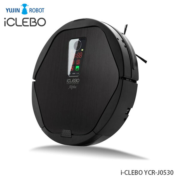 【純箱美品】JWO i-CLEBOインテリジェント掃除ロボット アイクレボ カメラで位置認識  拭き掃除もできる 20mmの段差も楽々! クリーン排気 抗菌 静電フィルタ タイマーで自動運転機能sub_image1