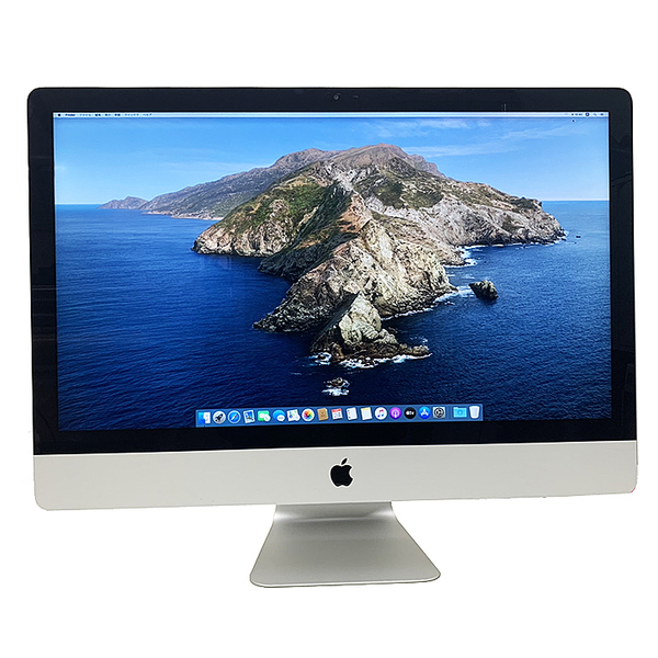 Apple iMac MD096J/A Late 2012 A1419 WQHD 27インチ 一体型PC カメラ [Core i7 3770 3.4GHz メモリ16GB SSD512GB 無線 BT mac OS10.15.7]:良品sub_image1