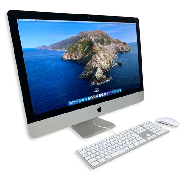 【中古パソコン】Apple iMac MF886J/A Late 2014 A1419 第4世代Corei5 5K 27インチ 一体型PC カメラ [Corei5 4690 3.5GHz メモリ32GB FD3TB 5K Retina 純正 キー・マウス　BT mac OS10.15.7]:良品sub_image2
