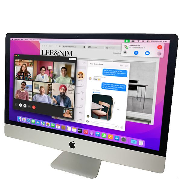 Apple iMac 27inch MNED2J/A A1419 5K Mid 2017 一体型 選べるOS Monterey or Bigsur [Core i7 4.2GHz 32G Fusion 3TB 無線 BT カメラ 27インチ]:良品sub_image3