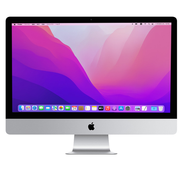 Apple iMac 27inch MXWT2J/A A2115 5K Mid 2020 一体型  [Core i5 10500 3.1GHz 8G SSD256GB 無線 BT カメラ 27インチ　Monterey12 ]:未使用品sub_image3