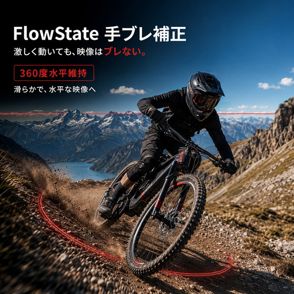 【純箱入り良品】Insta360 Ace Pro 2 ブラック 8K30fps 1/1.3インチセンサー ライカ共同開発 デュアルAIチップ 4K60fps PureVideo 12m防水 フリップ式画面sub_image6
