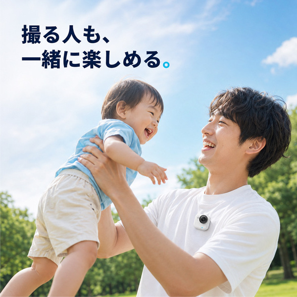 【手のひらサイズの4Kカメラ中古良品】Insta360 GO Ultra 01 アークティックホワイト 4K60fps 小型アクションカメラ 手ブレ補正 カメラ単体10m防水 磁気ペンダント付sub_image3