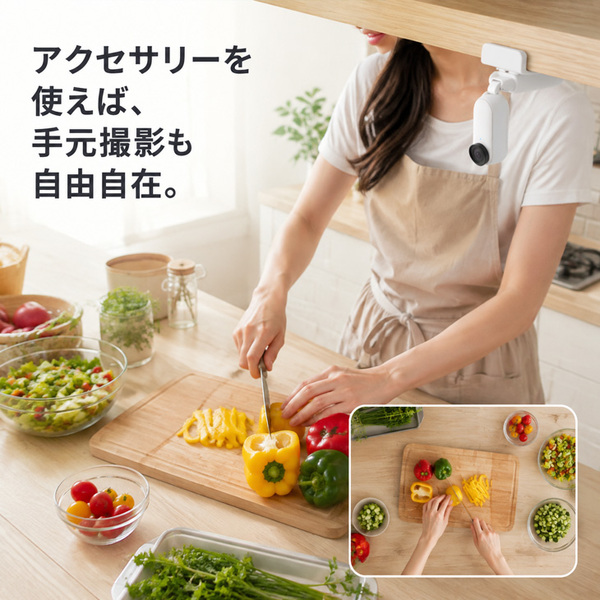【付属品揃った良品】Insta360 GO 2 小型アクションカメラ FlowState手ブレ補正 4m防水 ハンズフリー・自撮り対応 リモコン・三脚機能搭載充電ケース  中古sub_image3