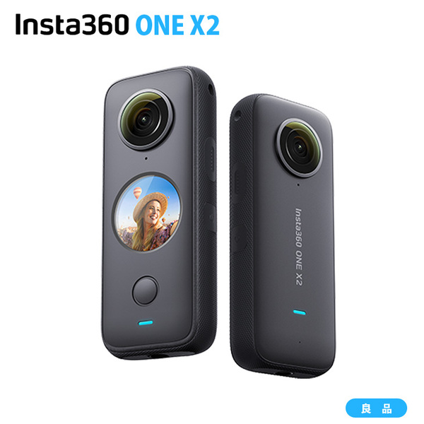 Insta360 ONE X2 CINOSXX/A クションカメラ ソフトケース・レンズキャップ・USBケーブル付 手ブレ補正 防水 5.7K動画撮影sub_image1