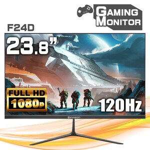 PASOUL ゲーミングモニター IPASON F24D 23.8インチワイド ブラック LED液晶 FullHD 1920×1080 16:9 120Hz IPSパネル LEDバックライト ノングレア VESA　新品