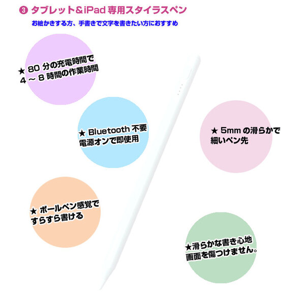 【iPad8 新生活応援福袋】Apple iPad8 第8世代 MYMJ2J/A au Wi-Fi+cel 2020 32GB A2429 iPadOS18 キーボード&マウス スタイラスペン モバイルバッテリーsub_image4