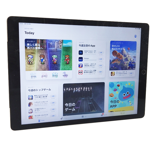 【今だけ純正スマートカバー付】Apple iPad Pro 第1世代  au Wi-Fi+Cellular 128GB A1652　ML2I2J/A [Apple A9X SSD128GB 12.9インチ iPadOS 15.4.1 スペースグレイ ] :良品sub_image3