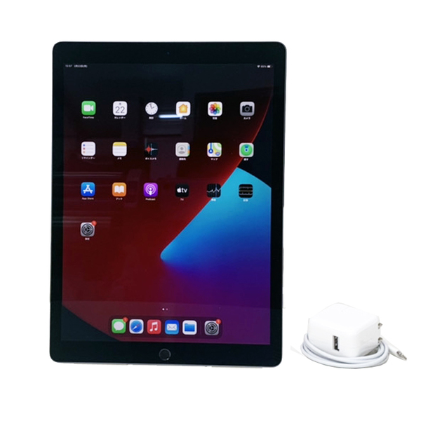 【中古iPad】Apple 第2世代 iPadPro  Wi-Fi 64GB A1670　MQDA2J/A [Apple A10X 64GB(SSD) 12.9インチ iPadOS 14.4 スペースグレイ ] :美品sub_image2
