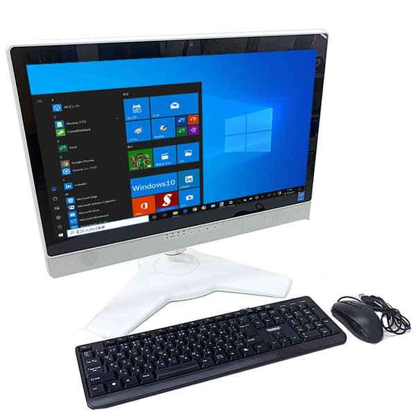 EPSON JE110-VIDA  中古   一体型デスク Office Win10 カメラ  キーマウス付[Core i5 4210M メモリ8GB SSD512GB ROM 無線 カメラ 21.5型]:アウトレットsub_image2