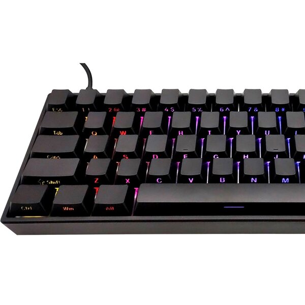 IROK ゲーミングキーボード ND63 PRO ブラック ラピッドトリガー対応 US配列  有線キーボード  LEDライト  RGBバックライト PC/Windows/Mac ゲーミング用sub_image1