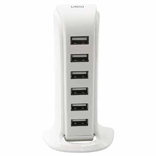 LAZOS ラソス AC充電器 6口　6Asub_image1