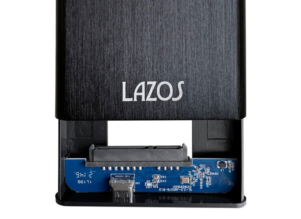 LAZOS ラソス L-HC-B 2.5インチ HDD/SSDケース　データ転送ケーブル(Type-C)付きsub_image4