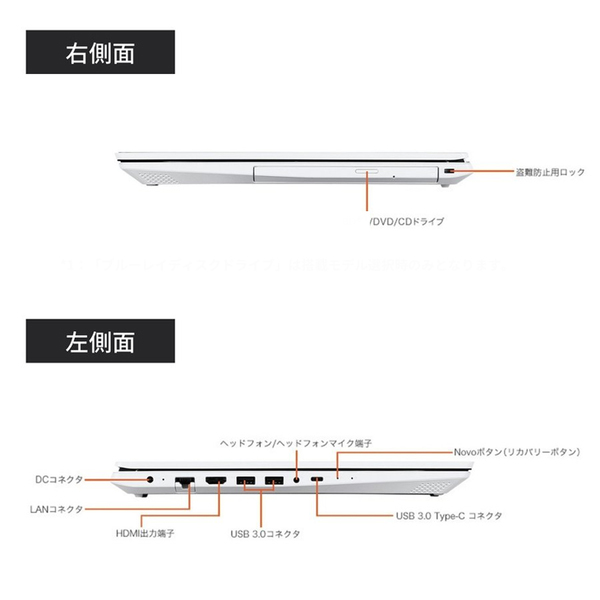 【新品未開封 】NEC LAVIEダイレクトNS Office2019付 ノート  Win10  第8世代 [Core i5 8265U 8GB 256GB マルチ テンキー カメラ 15.6型 ホワイト] :新品sub_image4