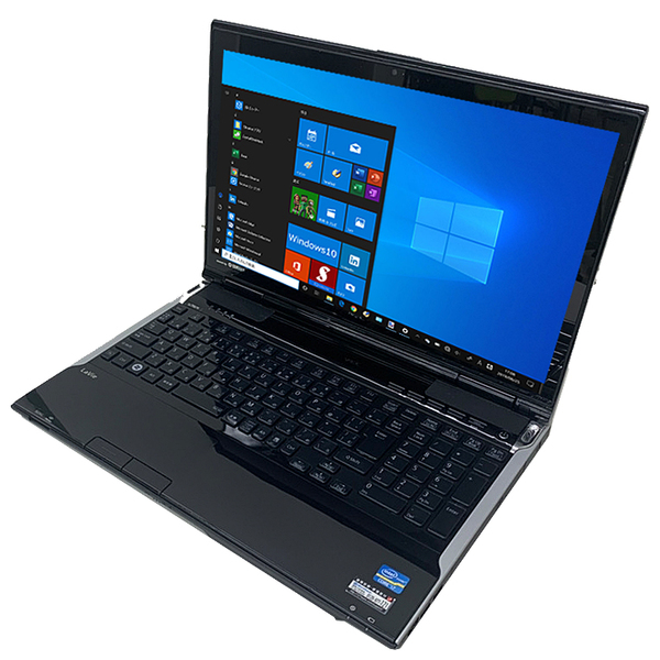 【中古パソコン】NEC LaVie LL750/LS6B 中古ノートパソコン Win10 テンキー カメラ 第3世代 [corei7 3630QM 2.3GHz 8GB SSD256GB Blu-ray 15.6型 黒 ] :良品sub_image2