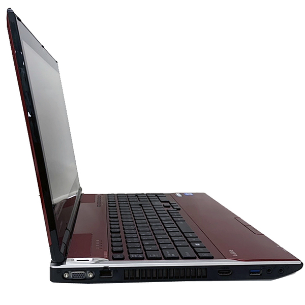 【中古パソコン】NEC LAVIE LL750/LS6R 中古 ノート Office Win10 home 第3世代 新品バッテリに交換済[Core i7 3630QM メモリ8GB SSD256GB Blu-ray 無線 テンキー カメラ　15.6型 レッド] :良品sub_image3