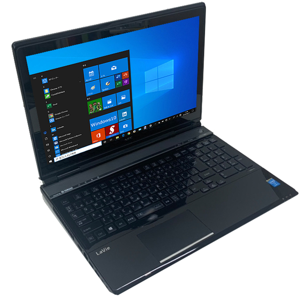 【中古パソコン】NEC LAVIE LL850/SSB 中古 ノート Office Win10 home 第4世代 タッチパネル[Core i7 4700QM 8GB SSD512GB BD 無線 テンキー カメラ 15.6 ブラック] :良品sub_image2