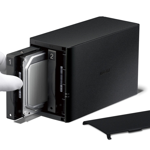 【中古】BUFFALO LinkStation LS220DN0402B for SOHO LS220DNB シリーズ 2-Drive NAS with HDD  NAS 4TBsub_image5