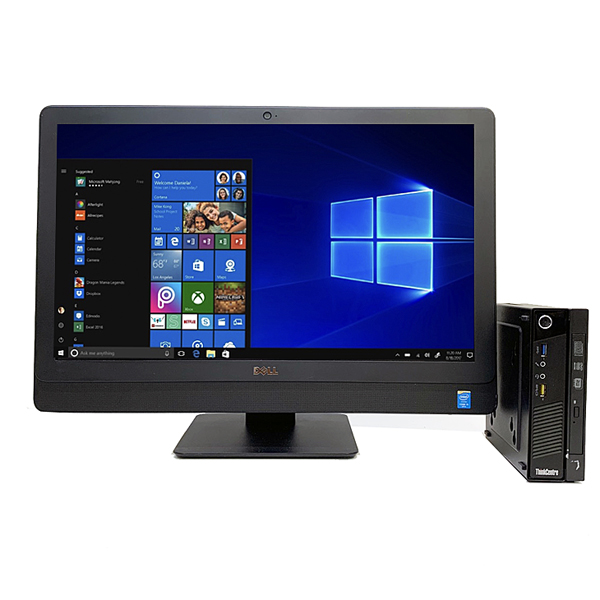 【中古パソコン】Lenovo M73 Tiny 中古デスクトップパソコン Win10 極小サイズ 第四世代 [Corei5 4570T 2.9GHz メモリ8G SSD512GB マルチ USB3.0 ]:訳ありsub_image1