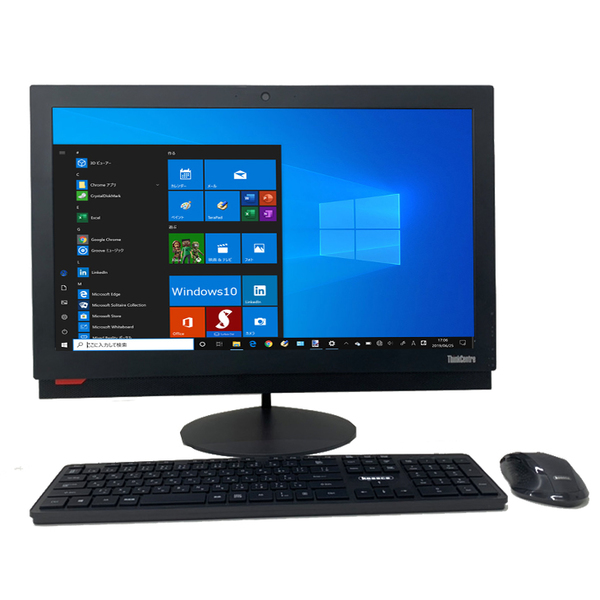 【今だけ特価+Webカメラ付】Lenovo ThinkCentre M900z AIO Type10F5 中古 一体型デスク Office Win10 or Win11 第6世代 キー・マウス[Core i5 6600 8GB SSD512GB ROM 無線 23.8型]:良品sub_image3