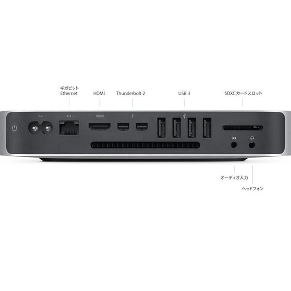 Apple Mac mini MGEQ2J/A A1347 Late 2014 小型デスク 選べるOS Monterey or Bigsur [Core i5 4308U 2.8GHz 8GB FusionDrive1TB 無線 BT ]:良品sub_image5