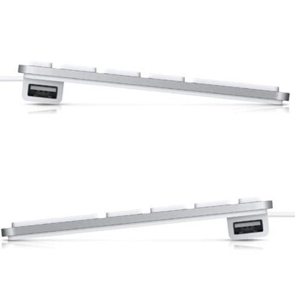 【中古】Apple アップル 純正 Apple Keyboard with Numeric Keypad アップルキーボード MB110LL/B US配列キーボード 送料込 中古sub_image3