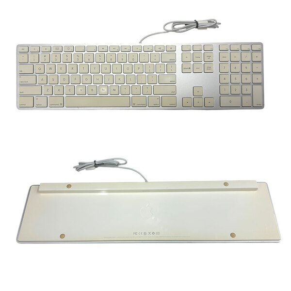 【中古】Apple アップル 純正 Apple Keyboard with Numeric Keypad アップルキーボード MB110LL/A US配列キーボード A1243 USB接続 送料込み アウトレットsub_image2