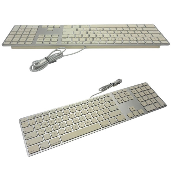 【中古】Apple アップル 純正 Apple Keyboard with Numeric Keypad アップルキーボード MB110LL/A US配列キーボード A1243 USB接続 送料込み アウトレットsub_image3