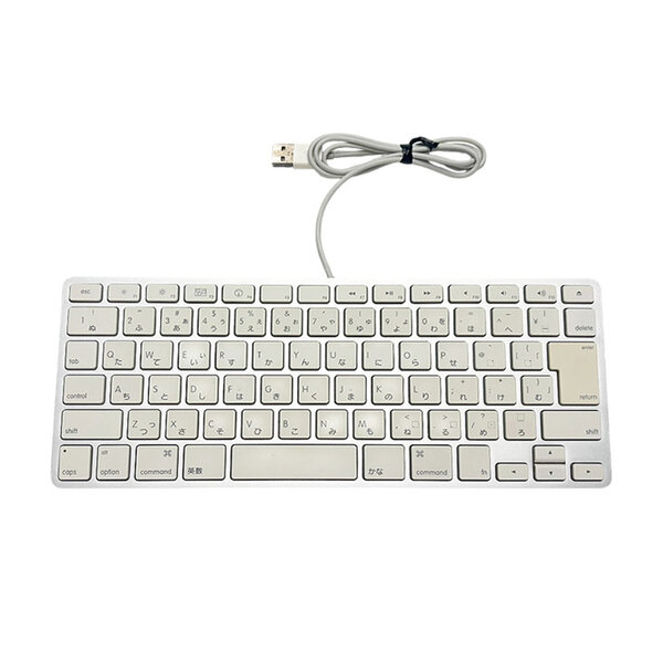 Apple アップル 純正 Apple Keyboard(Aluminum) MB869J/A キーボード USB接続 日本語配列キーボード A1242 中古 アウトレットsub_image2