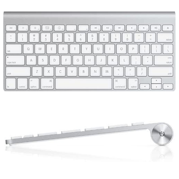 Apple アップル 純正  Wireless Keyboard (US) MC184LL/A　英語配列キーボード A1314 Bluetooth 中古sub_image1